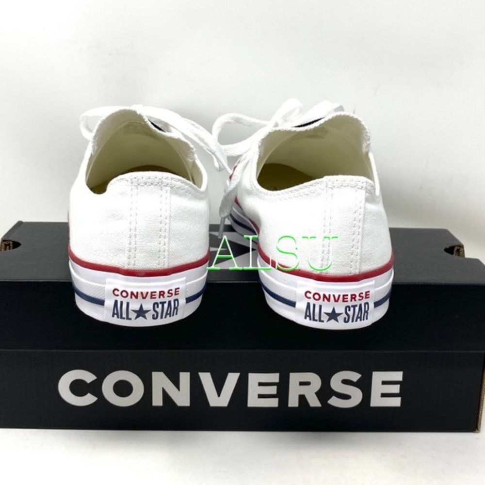 Converse All Star Classic Low Canvas White Men’s Size Sneakers M7652C - Picture 3 of 9